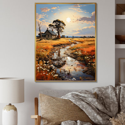 «Countryside Farm Bliss I» sur toile