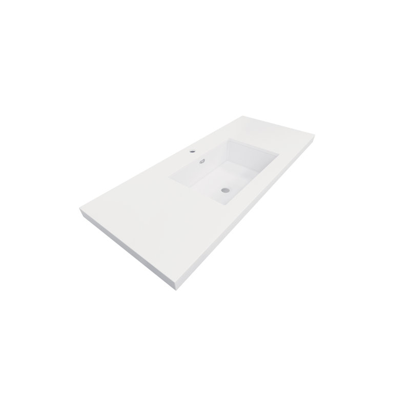 MEBO 19.7'' Reinforced Acrylic Bathroom Sink