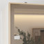 Display Cabinet with Glass Doors and Lights, Glass Display Cabinet with 4-Tier Storage Shelves, Pop-up Design, Trophy Case (80cm W x 40cm D x 160cm H)-299504275