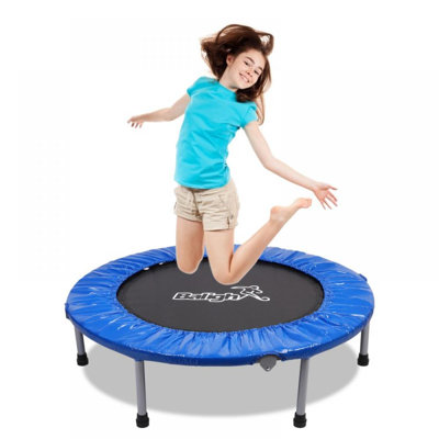 Onewell Round Fitness Trampoline with Handlebar