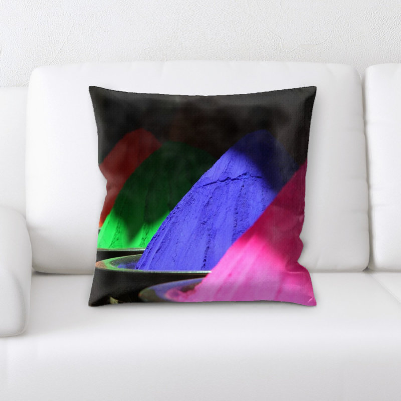 Housse et insert de couleur carrée