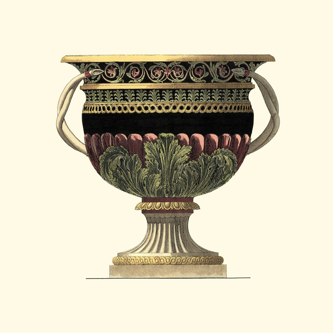 Leinwandbild Large Giardini Urn II