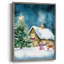 «Christmas Holiday Art» DCCLxx, reproduction d'art encadrée - bois massif XMA171301-586689216