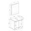 Hauser Freestanding Bathroom Storage Furniture Set