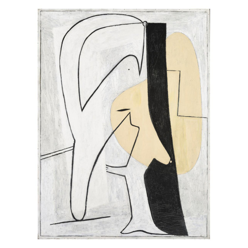 «Figure» par Pablo Picasso - Estampe numérique, H 28 po x l 22 po