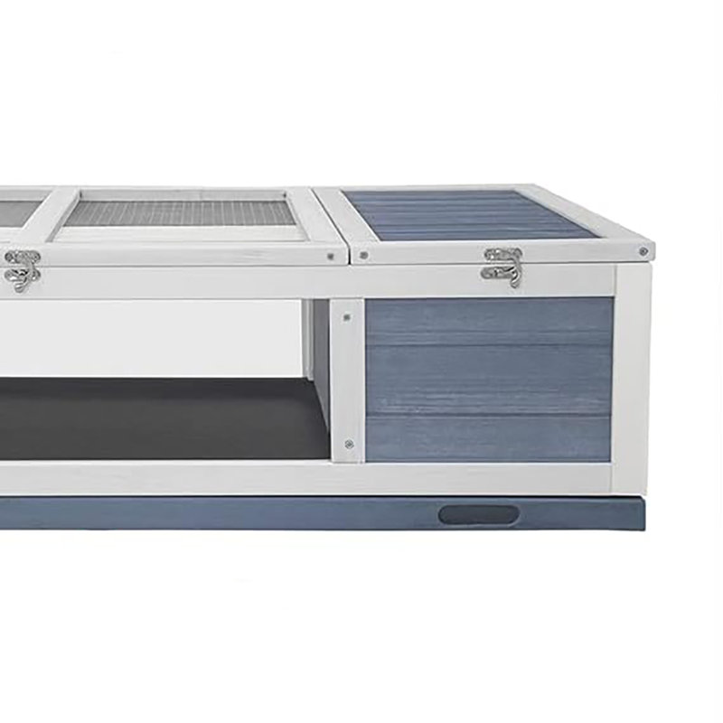 Enclos pour tortues d'intérieur avec pieds amovibles