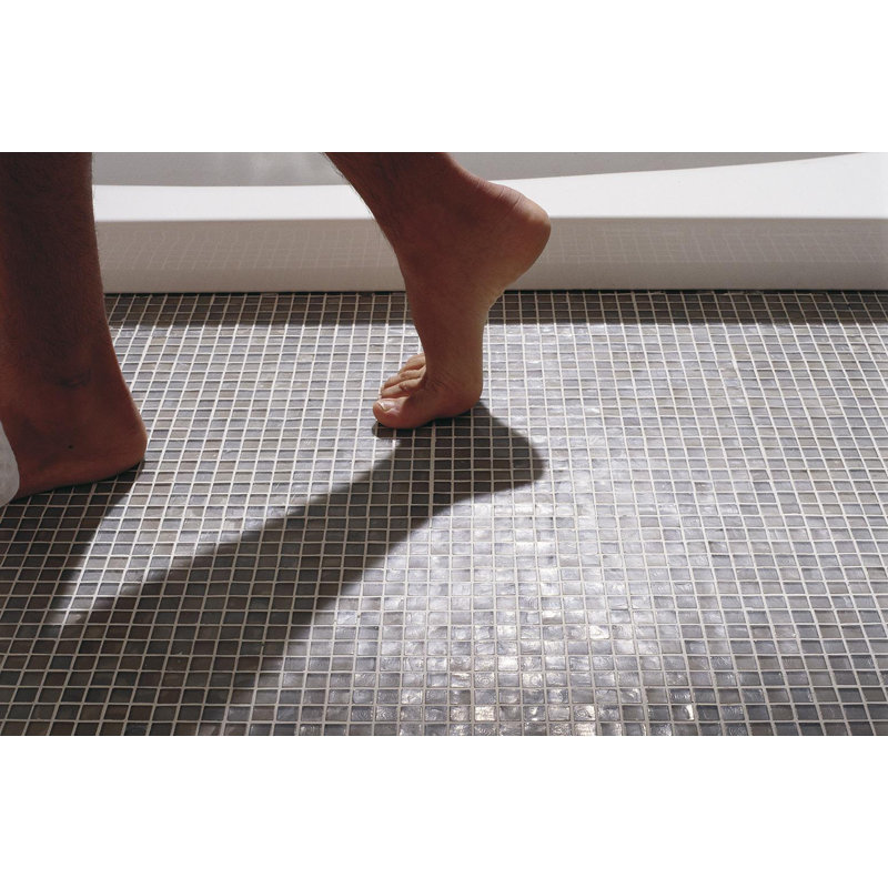 Zinc 5/8" x 5/8" Glass Mosaic