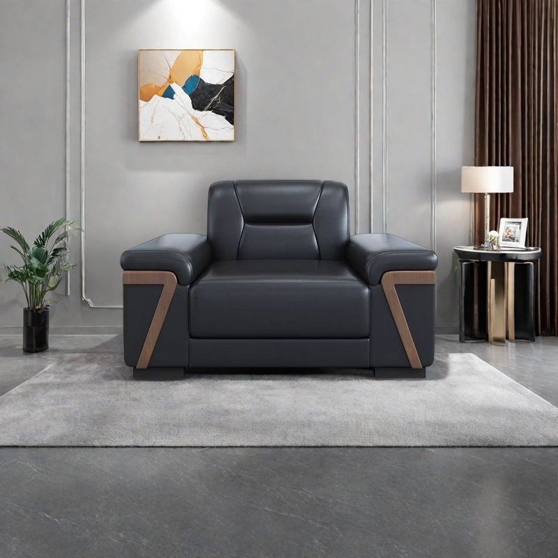 Chaise d'appoint simple de style moderne