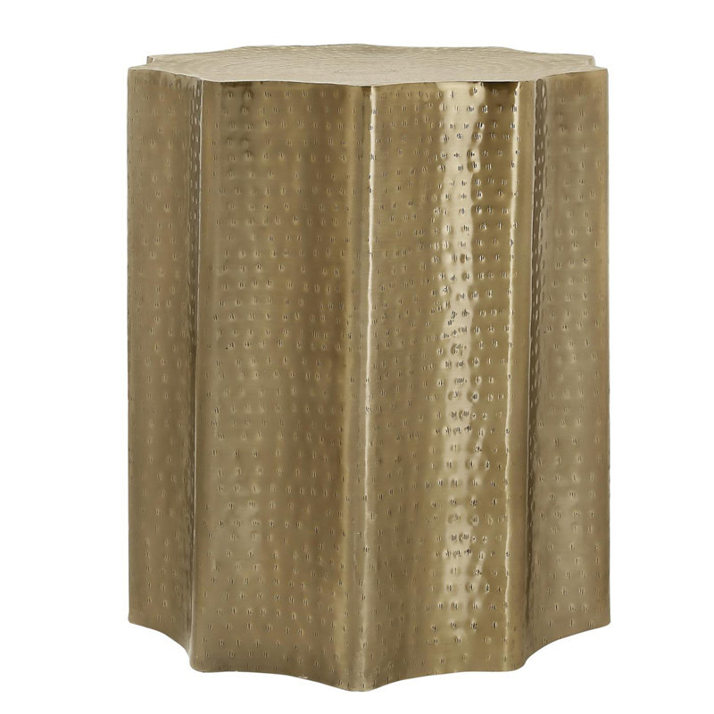 Accent Table, Gold, Gold