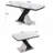 Stretchable Square Dining Table(Only Table)-12472003-12472002