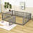 Guerriero Wooden Daybed Frame with Fence-1236834006-1236834001