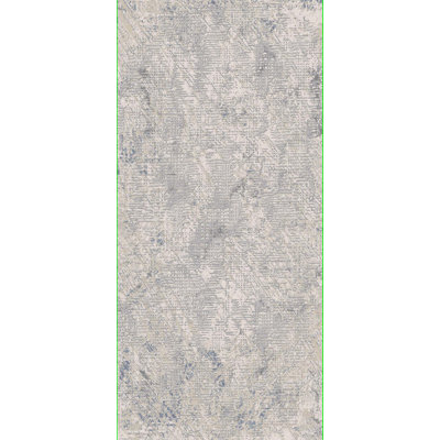 Tapis crème/gris/bleu touffeté Jaxsone
