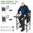 26In Olive Iron Pipe Folding Director Chair With Built-In Cup Holder, Side Table, Storage Pocket-1160196400