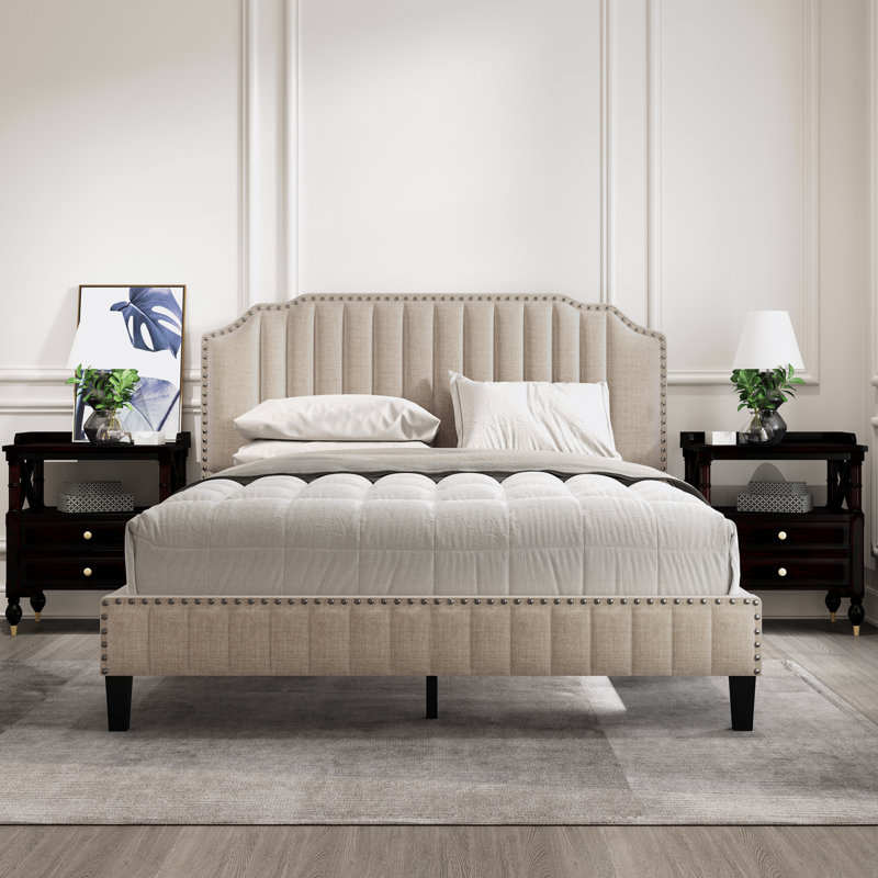 Ensemble de chambre à coucher, Beige, Grand