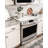 White Wooden Stove Top Cover in Soft Ivory Finish – Farmhouse Noodle Board Kitchen Countertop Tray with Handles, Fits Most Gas & Electric Ranges – Brandt Works USA-87748361