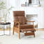 Fauteuil à cadre en bois, fauteuil d'appoint moderne pour le salon-184093603