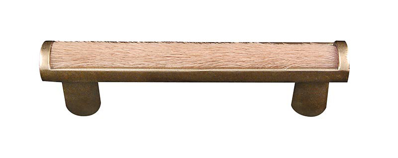 Equestre Bar / Handle Pull, Polished Gold, Black