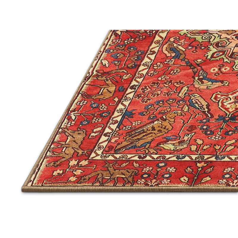 Barnhill Oriental Indoor Rug, Rectangle 2' x 4'