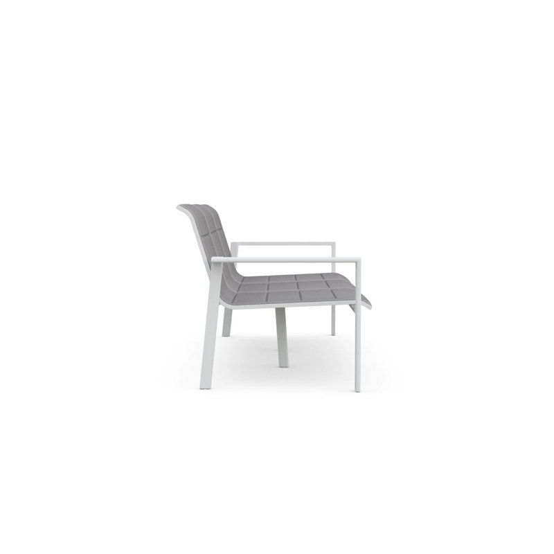 Amalfi 3 Seat Sofa White, White