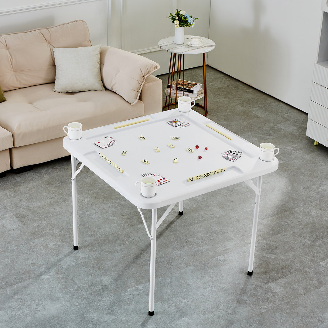 Stellweilan Tessberg 35.43'' 4 - Player Foldable Card Table Stellweilan Tessberg 
