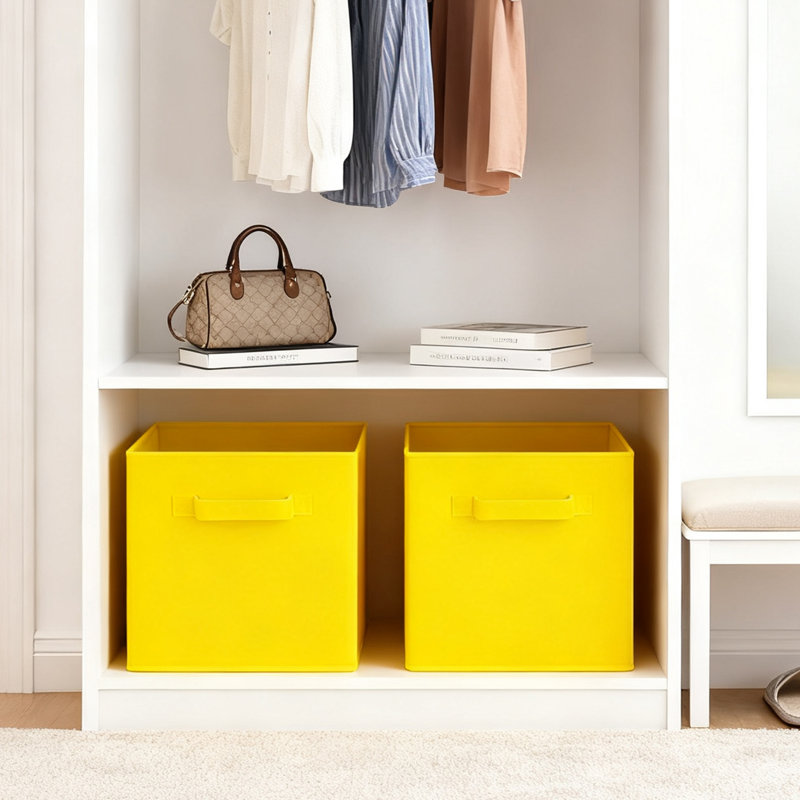 Fabric Wash Bag, Yellow