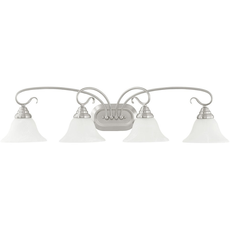 Midtown 4 - Light Vanity Light, Brushed Nickel
