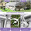 20 Ft x 40 Ft Outdoor White Party Tent with Windows-88880167