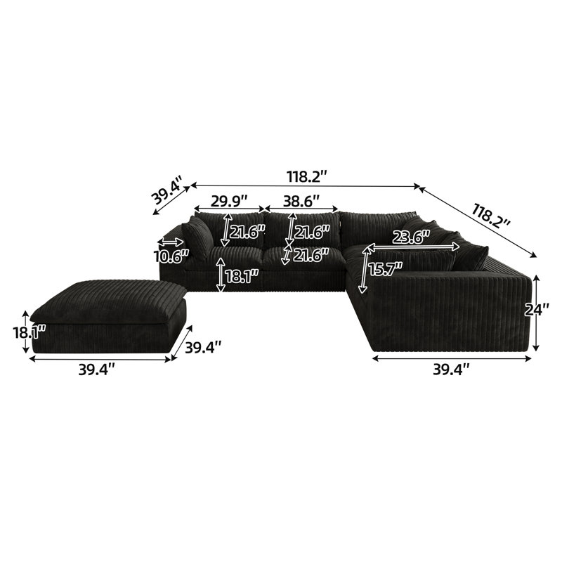 Coussin modulaire Glenmore