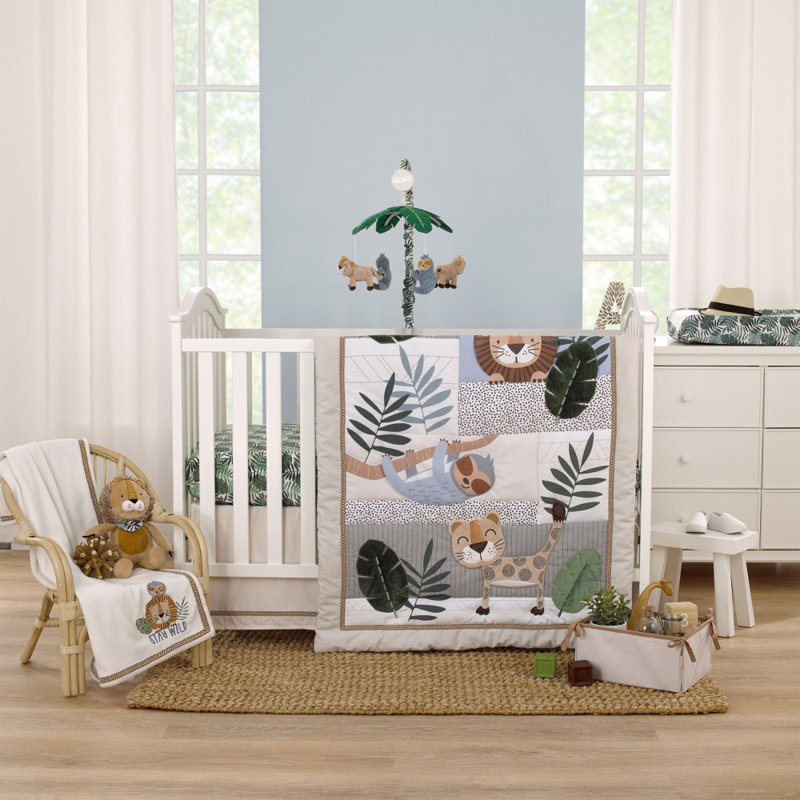 Couverture pour bébé Indigo Safari Jungle Paradise