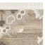 Tapis gris en laine, viscose et coton tissé à la main Mill-2059864732