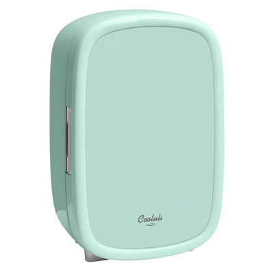 Cooluli Retro 0.42 Cubic Feet Portable Countertop Mini Fridge