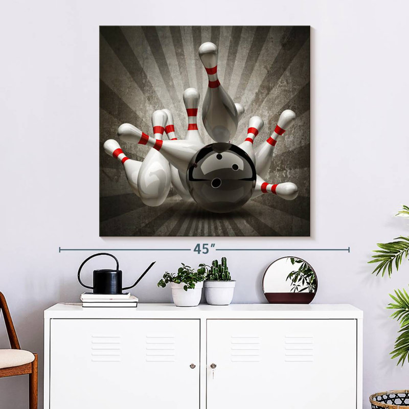 Sireci Fun Bowling, 33" H x 33" W