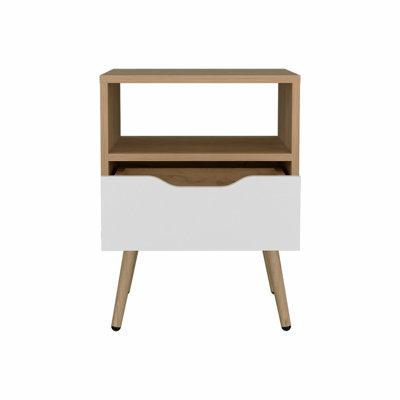 Nightstand, 1 Drawer, 1 Shelf