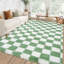 Tapis moelleux doux et moelleux pour le salon Tapis à poils longs antidérapant Tapis à poils longs de luxe à carreaux pour chambre d'enfant-1683201697