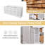 Base de meuble-lavabo double Adimar