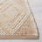 Natura Jute/Wool/Cotton Hand Woven Geometric Rug in Beige/White-2071445026