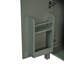 Meuble-lavabo de 24 pouces avec lavabo en céramique, 1 porte à fermeture douce, 2 tiroirs à fermeture douce-105834841