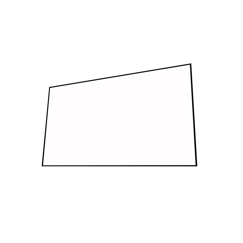 Écran de projection à cadre fixe Reference Studio Slim, 100 po en diagonale