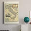 Carte d'Italie - impression sur toile tendue-1768537832