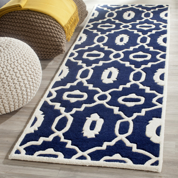 Carolene Hand Tufted Wool Geometric Rug