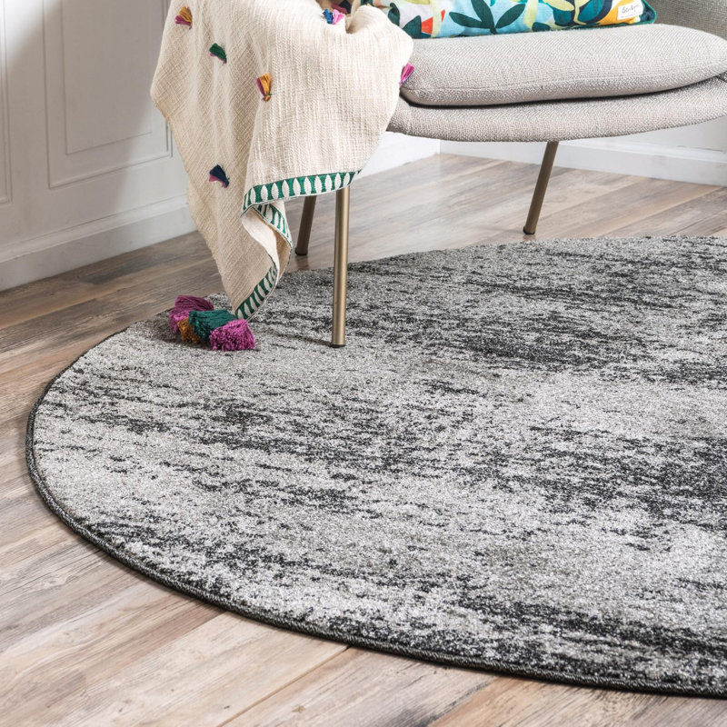 Croslin Indoor Rug, Round 4'1" x 4'1"