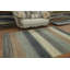 Tapis indien à rayures 7 x 7 po