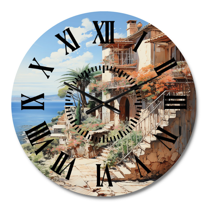 Horloge murale Espagne, Médium