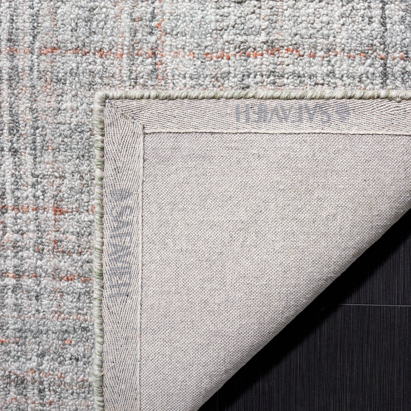 Abstract Hand Tufted Performance Rug, Rectangle 5' x 8'