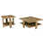2 pièces: table de bout, table basse sélectionné