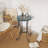 Patio Side Table With Shelf