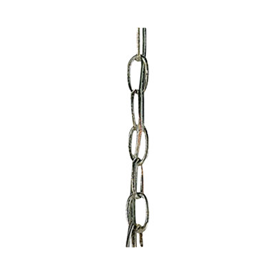 8' Granello Silver Leaf Chain