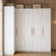 Ensemble de garde-robe | Garde-robe de coin 3 portes + garde-robe de coin 2 portes