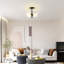 Plafonnier semi-encastré 2 lumières 12 po Komatke-348254759
