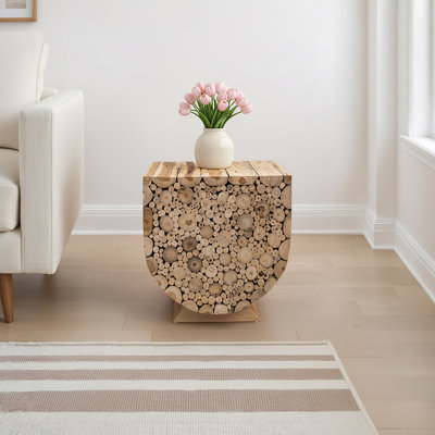 Jelle Solid Wood End Table